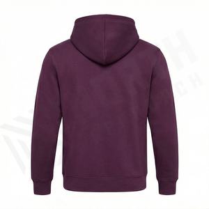 Hoodie surdimensionné élégant pour homme, design vintage délavé avec poche avant, confortable, personnalisable pour l'hiver. - Product Image 2