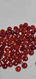 Coral Rojo Italiano, Forma Redonda, Calidad AAA, Gema Suelta para Joyería - Product Image 4