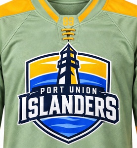 Jersey de Hockey sobre Hielo Verde Claro Personalizado, Sublimado, Número 89, Prenda Deportiva Premium Transpirable de Secado Rápido, en Poliéster - Product Image 4