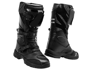 Chaussures de moto d'hiver de qualité supérieure, personnalisables avec votre propre logo, protection de sécurité, antidérapantes, avec boucles et sangles, bottes en cuir - Product Image 1