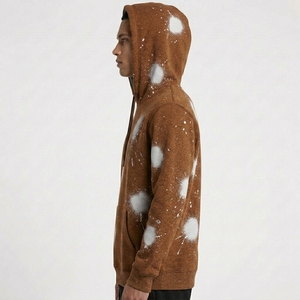 Sudadera con Capucha Oversize de Alta Calidad con Efecto Salpicado, de Forro Polar Liso 100% Algodón 370g, con Lavado Ácido, para Hombre, Estilo Streetwear - Product Image 2