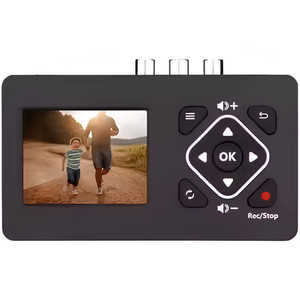 Carte de capture audio-vidéo 1080P avec entrée HDMI AV RCA S-Video, convertisseur numérique USB pour magnétophones VHS, caméscopes et jeux vidéo - Product Image 2