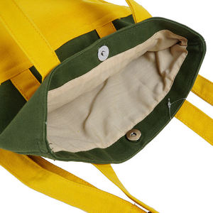 Bolsa de Hombro de Lona Resistente con Correa Desmontable, Bolsa de Compras de Algodón Reutilizable, Bolso de Mano Ecológico para Uso Diario - Product Image 6