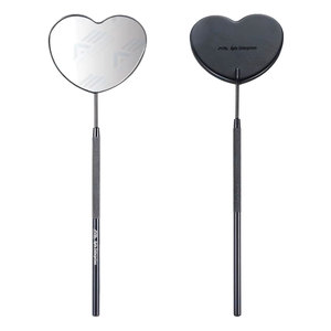 Personalized Chrome Round Cosmetic <b>Mirror</b> Stainless Steel Eye Lash <b>Mirror</b> Beauty Tools Handle <b>Mirror</b> Wholesale Stainless Steel - Product Image 1