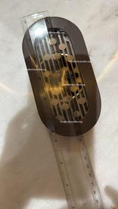 Quemador Bakhoor de madera cuadrado de lujo para Ramadán Kefaf plato de incienso árabe grabado diseño islámico difusor de uso aromático - Product Image 3