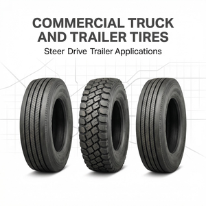 Neumático Radial TBR 295/75R22.5 para Camión Comercial, para Carretera y Larga Distancia - Product Image 3