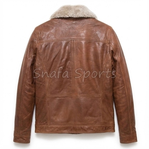 Custom <b>Men's</b> High Quality Fashion Design Leather <b>Jacket</b> Motorcycle Leather <b>Jacket</b> for <b>Men</b> Made By Pakistani Manufactured - Product Image 2