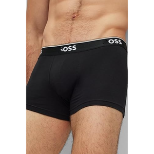 Vente en gros usine – Lot de 3 boxers pour hommes 100 % coton extensible, coupe classique, en coton et élasthanne, marque de créateur - Product Image 3