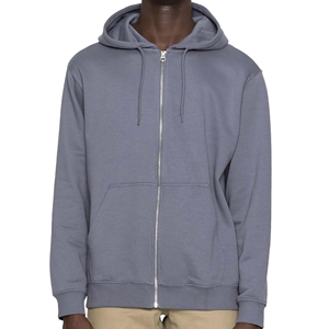 Sweat-shirts à capuche zippés personnalisés pour hommes en polaire douce, fabrication OEM/ODM de vêtements de sport, mode masculine - Product Image 6