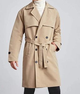 Manteau long d'hiver pour homme, mélange de laine, élégant, décontracté, vêtement d'extérieur tendance, fabricant et fournisseur en gros - Product Image 6