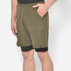 Pantalones Cortos Deportivos para Hombre, Resistentes, Estilo Urbano, Transpirables, Ecológicos, de Secado Rápido, para Gimnasio, Running y Deportes - Product Image 2