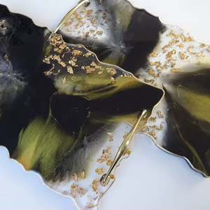 Epoxy Resin <b>tray</b> - Handmade / <b>Trinket</b> <b>Tray</b> / Serving <b>Tray</b> / Home Deco / Gift Idea - Product Image 1