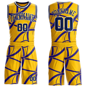 ชุดบาสเก็ตบอลแบบกลับด้านได้ ออกแบบเองได้ ชุดบาสเก็ตบอลใหม่สำหรับผู้ชาย เสื้อฝึกซ้อมแบบกำหนดเองได้ - Product Image 1
