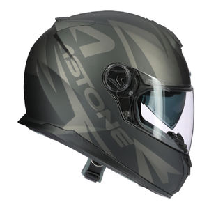 ASTONE HELMETS ABS Full Face Motorcycle Helmet <b>Model</b> GT800 EVO SKYLINE MATT TITANIU - Product Image 6