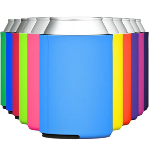 Custom Beverage Can <b>Cooler</b> Sleeve Insulated Neoprene Beer Koozie Full Color Printing Private Label OEM ODM Wholesale Factory - Product Image 1
