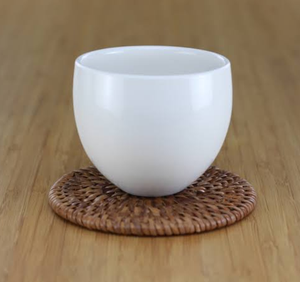 Sous-verres en rotin de qualité supérieure, magnifique ensemble de 4 sous-verres, tapis et supports, épaisseur 6 mm - Product Image 4