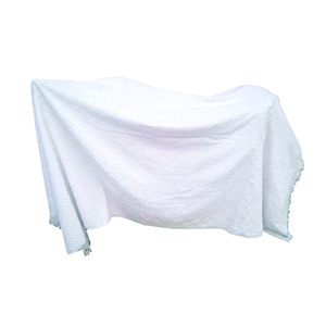 Soft Cotton Ihram <b>Towel</b> Set White Cotton Compressed for Hajj Umrah Adult Rectangle Solid Color Plain Dyed Travel Use - Product Image 3