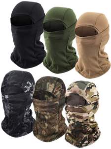 Masque de ski intégral respirant, protection UV, coupe-vent, en polaire, idéal pour le ski, la randonnée, les sports de plein air et le cyclisme - Product Image 2