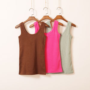 Camiseta Deportiva Cómoda para Mujer, de Línea Larga, Transpirable, de Secado Rápido, Sexy, con Tirantes Delanteros, en Varios Colores - Product Image 4