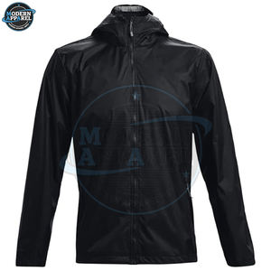 Artículo de Moda de la Temporada: Chaqueta Impermeable para Hombre con Logotipo Personalizado, Chaquetas Completas para Hombre, Chaquetas Impermeables de Poliéster y Nailon Sostenibles para Hombre - Product Image 2