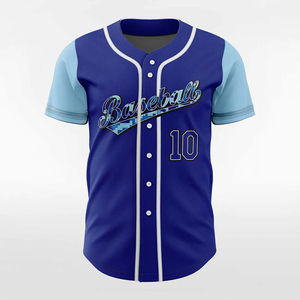 OEM Customize Breathable blank women's baseball Jerseys Wholesale <b>Cheap</b> Price Comfortable unisex Baseball Jerseys customized - Product Image 1