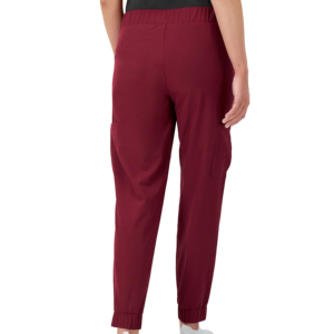 Pantalon de travail médical extensible, style jogger, disponible en plusieurs couleurs, réutilisable, uniforme professionnel pour le personnel infirmier - Product Image 4
