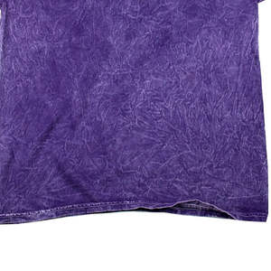 T-shirts pour hommes tendance, effet délavé, 100% coton, coupe ample, col rond, imprimé personnalisé, surdimensionné, tissu épais, pour l'été - Product Image 5