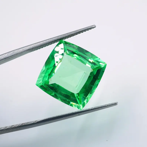 Saphir vert rond cultivé en laboratoire - 19,30 carats, certifié par un tiers, origine Rajasthan, pour la fabrication de bijoux - Product Image 2