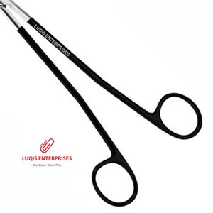 Tijeras Delicadas para Lifting Facial Gorney, Curvas y Dentadas, SuperCut, Instrumento Quirúrgico de Acero Inoxidable, Herramienta Cosmética de Precisión - Product Image 3