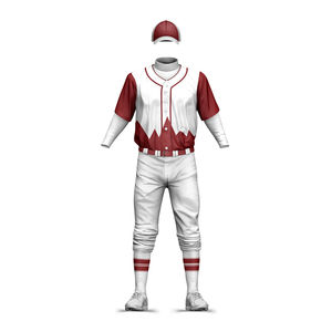 Ensemble d'uniformes de baseball personnalisés de haute qualité pour hommes, avec logo personnalisé - Product Image 2