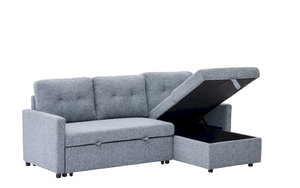 Sofá Cama Extraíble de Tela de Tres Plazas en Forma de L, de Alta Calidad, con Almacenamiento, Gran Venta 2026 - Product Image 2