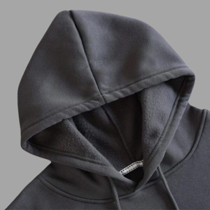 Vente en gros de sweat-shirts unisexes décontractés à capuche, couleur unie, 100% coton, impression numérique automne, service OEM - Product Image 3