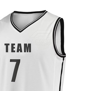 Vente flash - Maillot de basket-ball imprimé respirant 100% polyester, tenue d'équipe, service OEM, dernier design - Product Image 5