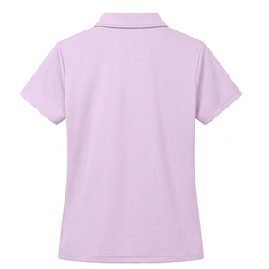 Camiseta de Golf para Mujer, Color Sólido, 100% Algodón, Secado Rápido, Transpirable, Antiarrugas, Estilo Casual, Marca Personalizada - Product Image 4