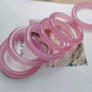 H a CRAFT กำไลข้อมือเรซิ่นหยกสีม่วงคลาสสิกสำหรับผู้หญิง-ของขวัญสำหรับสวมใส่ทุกวัน - Product Image 5