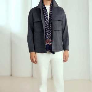 Men Soft Shell Custom Zipper <b>Jacket</b> Slim Fit Outdoor <b>Jacket</b> Waterproof Softshell Zip up <b>Fleece</b> <b>Jacket</b> - Product Image 2