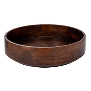 Grand bol en bois de manguier de qualité alimentaire Bol fini naturel pour la décoration intérieure Pot-pourri pour fruits Table basse Bougeoir Bol - Product Image 5