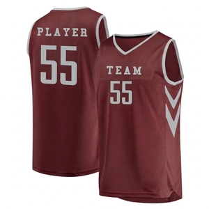 Vêtements de basket-ball pour hommes respirants, à séchage rapide, réversibles, maillots personnalisés, ensemble uniforme de basket-ball - Product Image 2