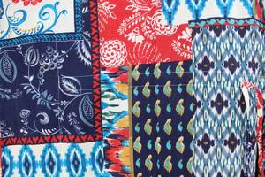 Vestido Kaftán Informal de Verano con Estampado Floral Tropical, sin Mangas, de Algodón, para Mujer, Ropa de Playa, Ropa de Estar por Casa, Textil Naaz - Product Image 2