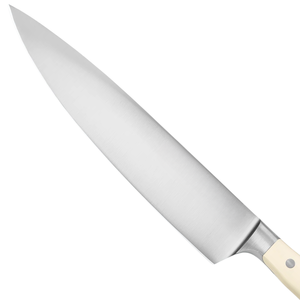 Cuchillos de Chef Profesionales de Acero Inoxidable, Cuchillos de Cocina con Hoja Afilada, Mango Triple Remachado Blanco Marfil para Cortar Carne y Verduras - Product Image 4