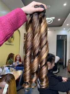 Extensión de cabello vietnamita 100% cabello humano Super doble dibujado hinchable 8-32 pulgadas Set 3 paquete y cierre o Frontal - Product Image 3