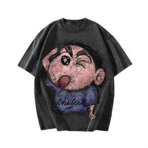 ผู้ผลิตเสื้อยืดฮิปฮอปขนาดใหญ่พิเศษ ผ้าฝ้าย 100% เสื้อผ้าลำลองเนื้อผ้านุ่ม พิมพ์ลายตามสั่ง ขายส่งเสื้อผ้า ผ้าเนื้อยืด - Product Image 4