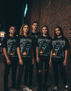 Oversized T Shirts <b>Top</b> Manufacturer Streetwear Custom Screen Logo <b>Rhinestones</b> Customer Most Demands High Quality T Shirts - Product Image 5