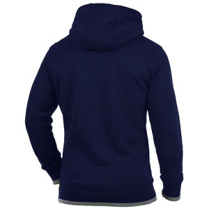 Men's Solid Winter Lined Full <b>Zip</b>-Up <b>Hooded</b> Breathable Eco-Friendly Regular Fit Pockets Hoodie (S-3XL) - Product Image 4