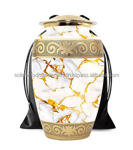 Urnes de crémation pour adultes faites à la main pour cendres Urnes funéraires pour hommes et femmes à bas prix - Product Image 3