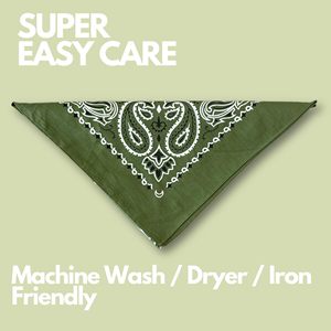 Bulk Supply Paisley <b>Bandana</b> 100% Cotton 23x23 Inch Durable Soft Fabric Custom Design Available Wholesale Export Quality - Product Image 6