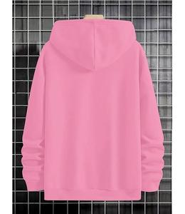 Sudadera con Capucha para Hombre, Talla Grande, Personalizable, Estampada, Cuello Redondo, Hombros Caídos, 100% Algodón, Manga Larga, la Más Vendida, Bangladesh - Product Image 3