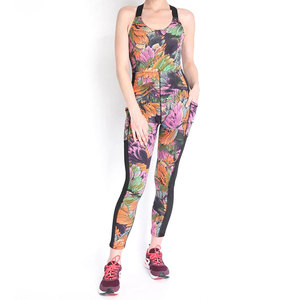 Women Yoga <b>Jumpsuit</b> Premium Soft Stretch Fabric Comfortable One Piece Activewear For <b>Workout</b> And Fitness Wholesale - Product Image 1