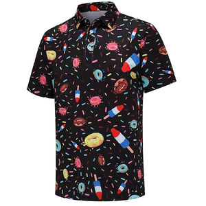 Camiseta de golf de secado rápido con diseño de logotipo personalizado, transpirable, lisa, para adultos, niños y hombres, de poliéster, tipo polo. - Product Image 1