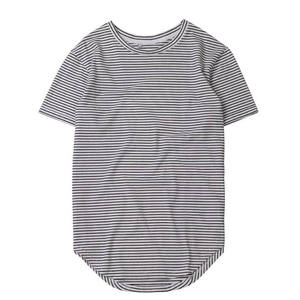 T-shirt décontracté personnalisé à manches courtes pour homme, tricoté 100% coton, coupe classique, 210 g/m² - Product Image 2